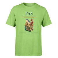 Thumbnail for Paros National Airport (PAS) T-Shirt single-side front print in Light Green | paros-national-airport-pas-double-side-t-shirt