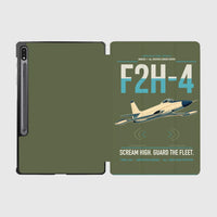 Thumbnail for F2H-4 Banshee design on green army samsung tablet tablet case