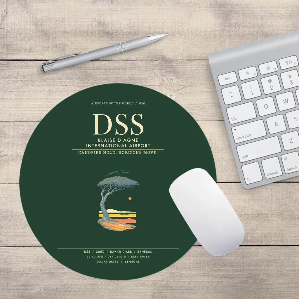 Blaise Diagne International Airport DSS  Dakar-Diass - Dark Green