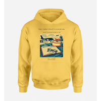 Thumbnail for VINTAGE G4426 - The Chief Pilot's Logbook - Premium Hoodie design on yellow premium