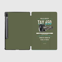 Thumbnail for TAY 650 design on green army samsung tablet tablet case