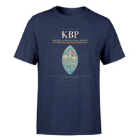 Thumbnail for Kyiv Airport (KBP) Premium T-Shirt Navy Blue