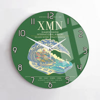 Thumbnail for Xiamen Gaoqi International Airport XMN Wall-Clock No-Frame - Green