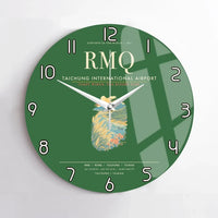Thumbnail for Taichung International Airport RMQ Wall-Clock No-Frame - Green