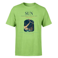 Thumbnail for Friedman Memorial Airport (SUN) T-Shirt single-side front print in Light Green | friedman-memorial-airport-sun-double-side-t-shirt