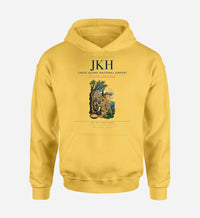 Thumbnail for Chios Island National Airport (JKH) design on yellow hoodie single-side print