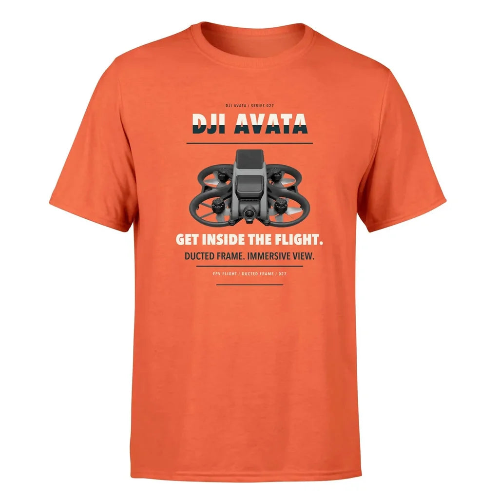 DJI Avata design on orange single side