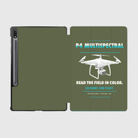 Thumbnail for DJI P4 Multispectral design on green army samsung tablet tablet case