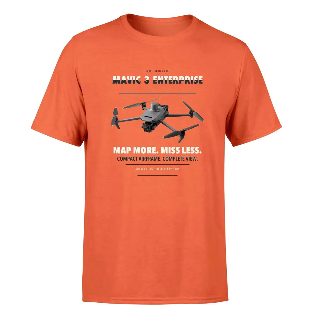 DJI Mavic 3 Enterprise design on orange single side