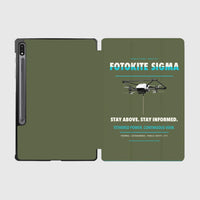 Thumbnail for Fotokite Sigma design on green army samsung tablet tablet case
