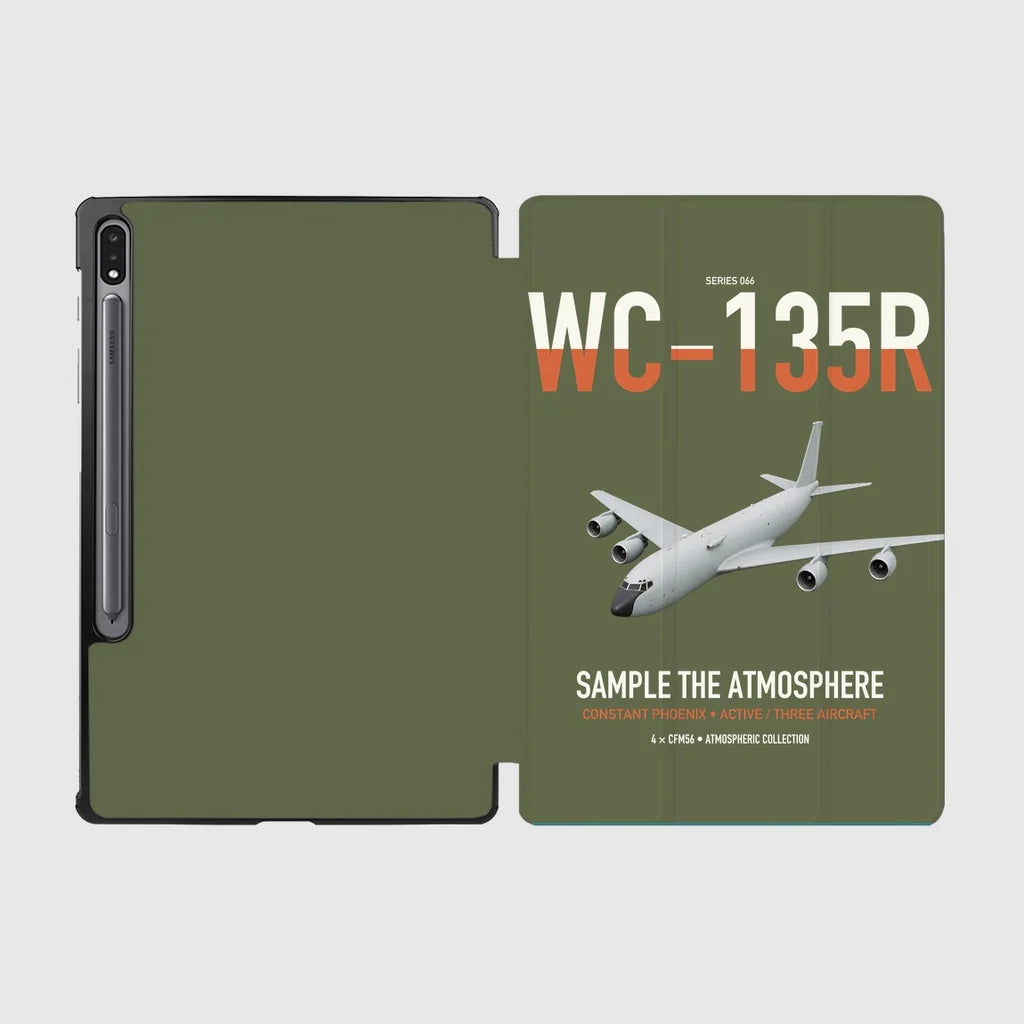 WC-135R Constant Phoenix design on green army samsung tablet tablet case