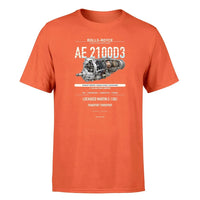 Thumbnail for AE 2100D3 design on orange single side