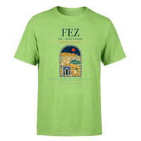 Thumbnail for Fes (FEZ) T-Shirt single-side front print in Light Green | fes-fez-double-side-t-shirt
