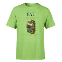 Thumbnail for Chippewa Valley Regional Airport (EAU) T-Shirt single-side front print in Light Green | chippewa-valley-regional-airport-eau-double-side-t-shirt