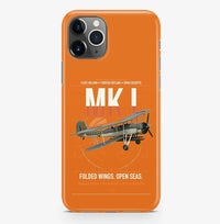 Thumbnail for Fairey Swordfish Mk I design on orange magsafe iphone case, for iPhone Pro Max