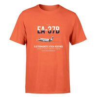 Thumbnail for EA-37B Compass Call design on orange double-side t-shirt, single-side print