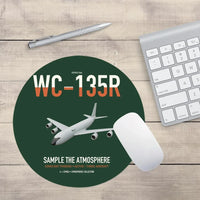 Thumbnail for WC-135R Constant Phoenix design on dark green round mouse pad