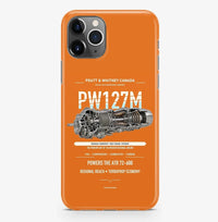 Thumbnail for PW127M Case ProMax design on orange iphone case promax