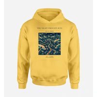 Thumbnail for VINTAGE G4133 - The Night Freight Jets - Premium Hoodie design on yellow premium