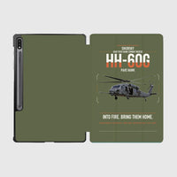 Thumbnail for Sikorsky HH-60G Pave Hawk design on green army samsung tablet tablet case