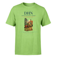 Thumbnail for Dothan Regional Airport (DHN) T-Shirt single-side front print in Light Green | dothan-regional-airport-dhn-double-side-t-shirt