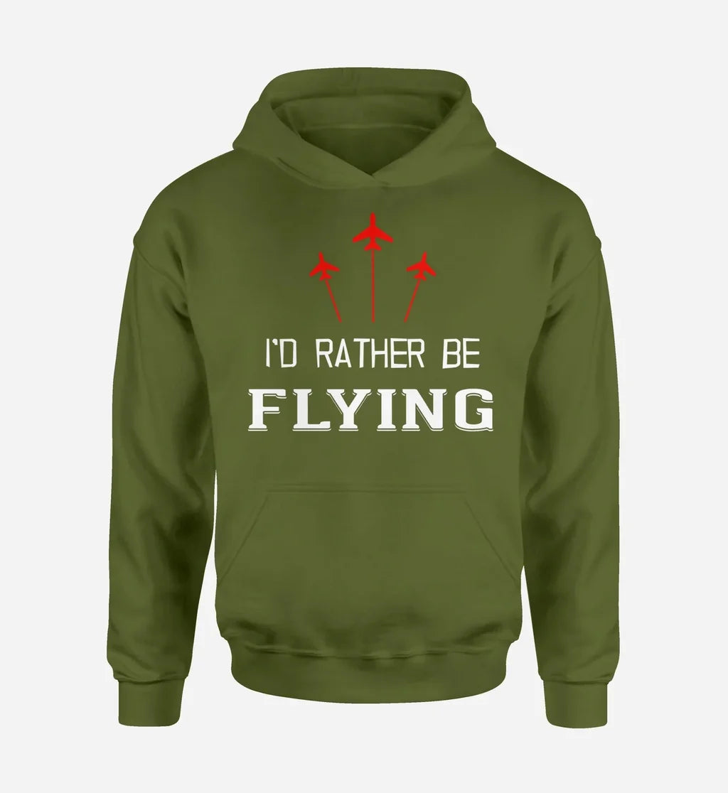 I'd Rather Be Flying Hoodie - view 5