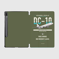 Thumbnail for McDonnell Douglas DC-10 design on green army samsung tablet tablet case