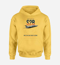 Thumbnail for Blackburn Buccaneer S2B design on yellow double-side hoodie, single-side print