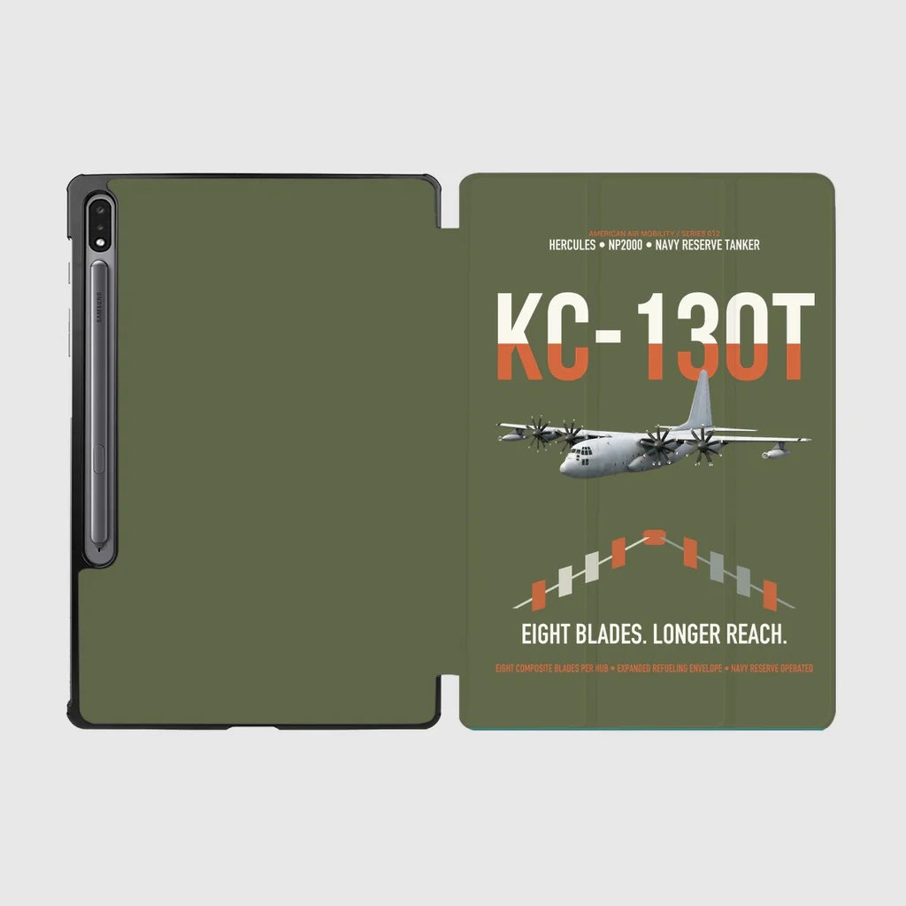 KC-130T NP2000 design on green army samsung tablet tablet case