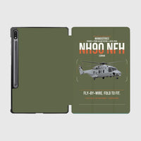 Thumbnail for NHIndustries NH90 NFH Caïman design on green army samsung tablet tablet case