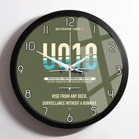 Thumbnail for Airbus U010 Aliaca VTOL design on green army framed wall clock