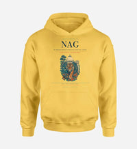 Thumbnail for Dr. Babasaheb Ambedkar International Airport (NAG) design on yellow hoodie single-side print