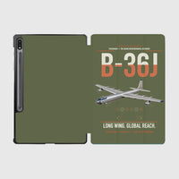 Thumbnail for B-36J Peacemaker design on green army samsung tablet tablet case