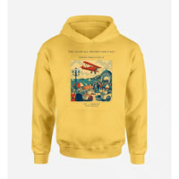 Thumbnail for VINTAGE G4476 - The Seawall Promenade Pass - Premium Hoodie design on yellow premium