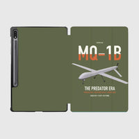 Thumbnail for MQ-1B Predator design on green army samsung tablet tablet case