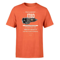Thumbnail for JT8D design on orange single side