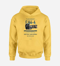 Thumbnail for FJ44-4 design on yellow hoodie single side
