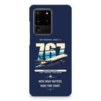 Thumbnail for Boeing 767-300F design on samsung case - navy blue