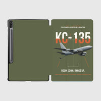 Thumbnail for KC-135 STRATOTANKER design on green army samsung tablet tablet case