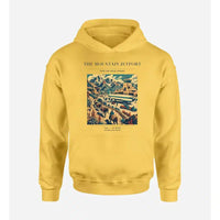 Thumbnail for VINTAGE G4123 - The Mountain Jetport - Premium Hoodie design on yellow premium