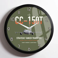 Thumbnail for Airbus CC-150T Polaris design on green army framed wall clock
