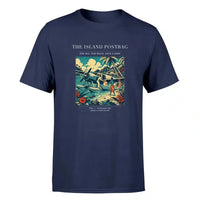 Thumbnail for VINTAGE G4154 - The Island Postbag - Premium T-Shirt design on navyblue premium t shirt