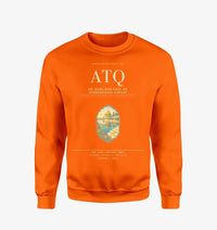 Thumbnail for Sri Guru Ram Dass Jee International Airport Amritsar ATQ Sweatshirt - Orange