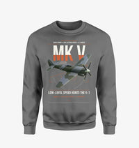 Thumbnail for Hawker Tempest Mk V design on gray sweatshirt