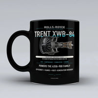 Thumbnail for XWB-84 Mug design on black trent
