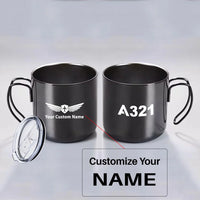 Thumbnail for Customisable Airbus A321 Mug - view 3