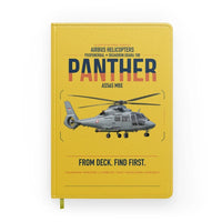 Thumbnail for Airbus Helicopters AS565 MBe Panther design on yellow notebook