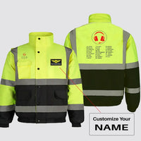 Thumbnail for Aviation Alphabet Winter Jacket - view 3
