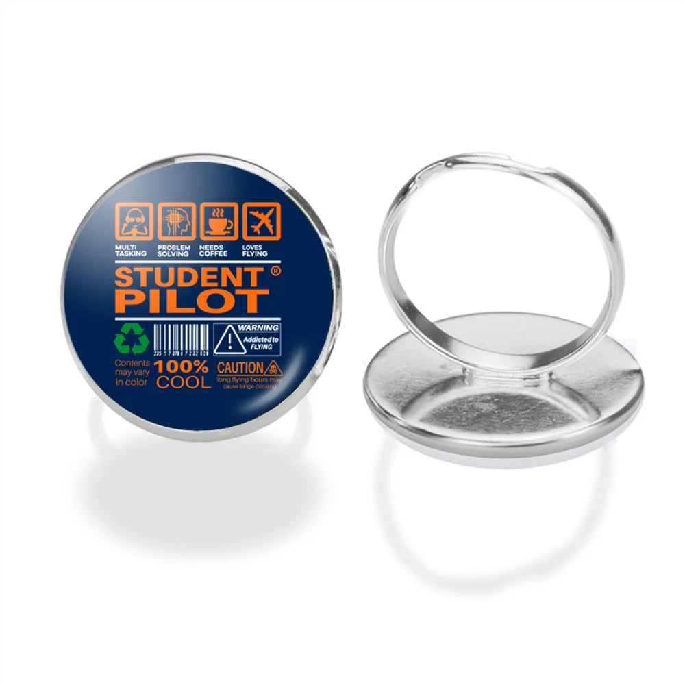 Student Pilot Label Ring - view 3
