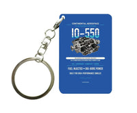 Thumbnail for IO-550 Key Chain design on blue key chain
